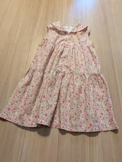 Lili Lundi セーラーカラー付きノースリーブ ワンピース 130cmのサムネイル