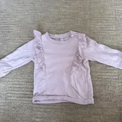 フリル長袖トップス 60-70