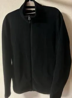 ユニクロ　フリース　ブラック　M フルジップ　ジャケット