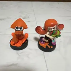 amiibo アミーボ　スプラトゥーン　フィギュア２体セットのサムネイル