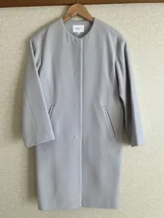 BEAUTY&YOUTH ライトグレー チェスターコート S