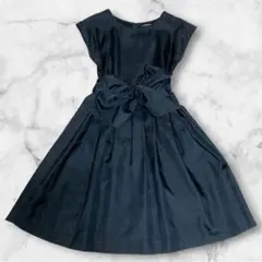 美品✨高級感 エムズグレイシー ハート ジャガード フレア ワンピース