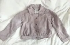 【最終値下げ】AnkRouge フリルカラーコーデュロイブルゾン