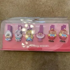 東京ディズニーリゾート 　不思議の国のアリス　　クリップセット