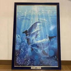 ラッセン　ジグソーパズル　1000ピース　イルカ　ドルフィンシンフォニー　完成品