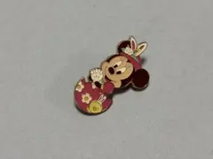 Dディズニーシー ミニーマウス イースター ピンバッジ