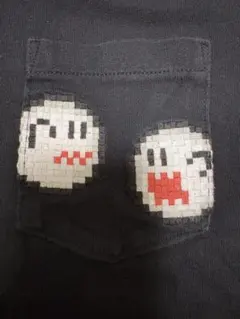 ユニクロ UNIQLO UT テレサ ブラックTシャツ ポケット刺繍