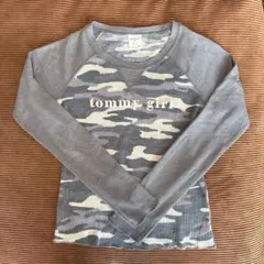 Tommy Girl ワッフル長袖シャツ（Sサイズ）