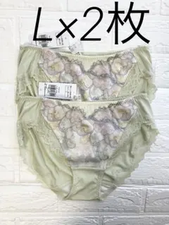 L×2枚　レッドレーベル バイ トリンプ　レギュラーショーツ　定価3,850円のサムネイル