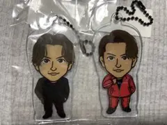 EXILE クリアチャーム 2点セット TETSUYA