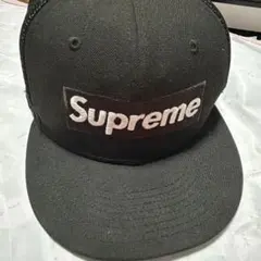 Supreme ブラック キャップ 7 5/8