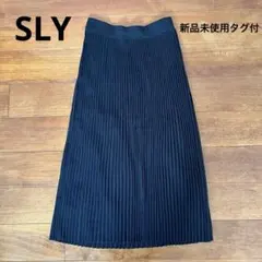新品未使用タグ付　SLY プリーツスカート　シーズンレスのサムネイル