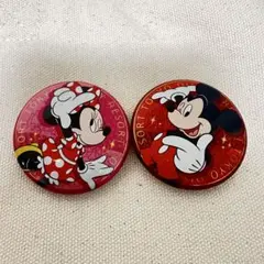 東京ディズニーリゾート ミニーマウス ミッキーマウス ピンバッジセット