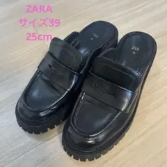 2025年最新】zara厚底ローファーの人気アイテム - メルカリ