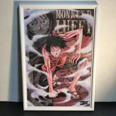 300ピース ジグソーパズル モンキー・D・ルフィ ギアセカンド 額縁付き