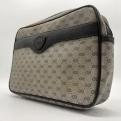 GUCCI オールドグッチ　マイクロGG ヴィンテージ　クラッチ　セカンドバッグ
