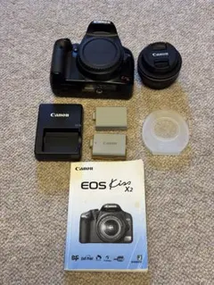 『動作品』Canon EOS Kiss X2 +パンケーキレンズセット 動作品』Canon EOS Kiss X2 +パンケーキレンズセット - メルカリ