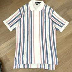 Polo by Ralph Lauren ストライプポロシャツ L