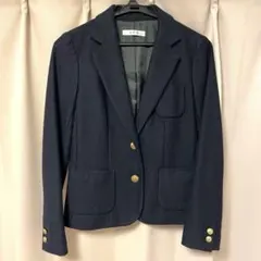 紺ブレ！金ボタン テーラードジャケット S