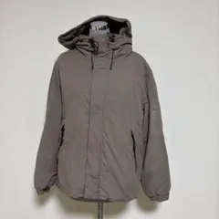 THE SHOP TK ブラウン ナイロンジャケット フード付き