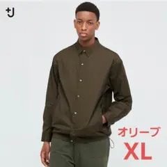 ☆美品☆ ユニクロ ＋J　ジルサンダー　オーバーサイズシャツブルゾンのサムネイル