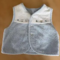 ファミリアBabygro ベビーベスト 60〜75cm 水色