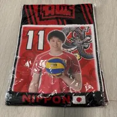 男子バレー　石川祐希 マフラータオル ジラート・バンクアンカラ　背番号11