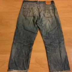 【希少W36】90s リーバイス 504ZXX 赤耳 ビッグE TALON 鬼髭