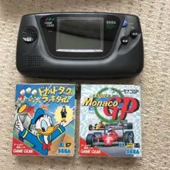 SEGA ゲームギア　本体　ソフト　スーパーモナコGPのサムネイル