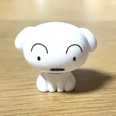 クレヨンしんちゃん シロ フィギュア 犬 置物 プチっとすわりマス ガチャガチャ