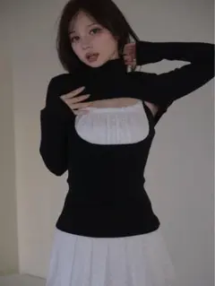 andmary Poppy lace set dress