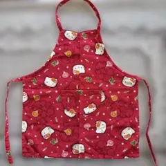 Hello kitty 子供エプロン　130サイズのサムネイル