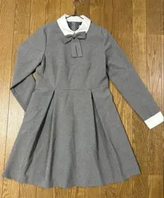 キャサリンコテージ　卒服　フォーマルワンピースグレー 150
