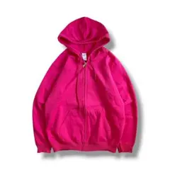 gildan zip hoodie pink heavy blend