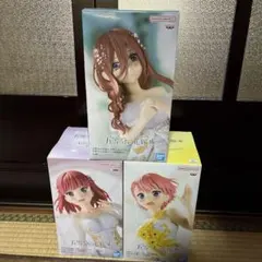 五等分の花嫁　アニメ原画展ver 3点セット