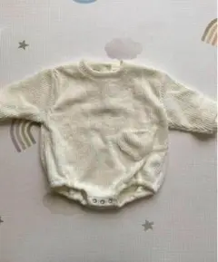 anggo ハートロンパース クリーム 12m
