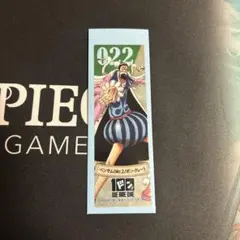 ワンピース　ボンクレー　クリアしおり　ベンサム