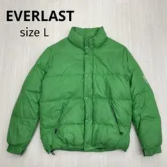 ◆ EVERLAST エバーラスト ヴィンテージ ダウンジャケット 肩刺繍入りのサムネイル