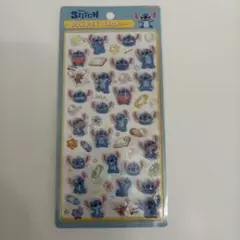 ディズニー　落書きスティッチ　ボンボン　硬いシール