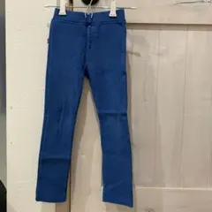 devilrock 青 ストレッチパンツ 120cm