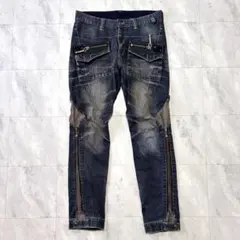 パンツ archive PPFM gimmick black denim pants M 2025年最新】PPFM メンズ デニム・ジーンズの人気アイテム - メルカリ