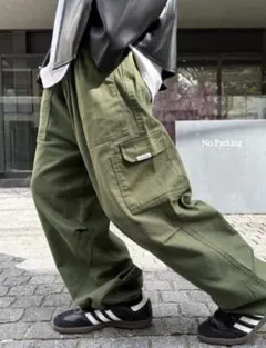 maison club　ワイドカーゴパンツ