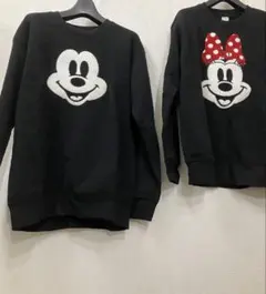 ディズニー　スエット　トレーナー　サイズ　ミニー　Ｍ　 ミッキー　LL