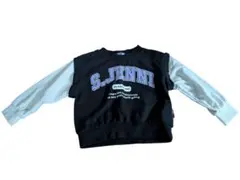 S. JENNI トレーナー サイズ140 黒/白