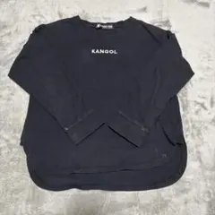 KANGOL カンゴール ロンT 黒 130cm ブラック　長袖