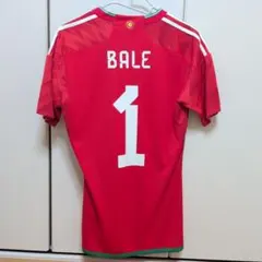 サッカーウェールズ代表　ベイル　エラー　ユニフォーム