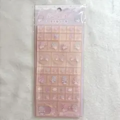 新品 リトルツインスターズ タイルシール エンジェル キキララ サンリオ