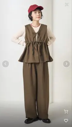 【KANA様専用】 ペプラム ビスチェ パンツ セットアップ