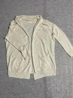 最終値下げ！【試着のみ・美品】coen★綿麻カーディガン FREE・ベージュ