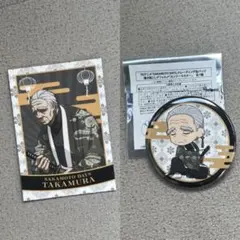 サカモトデイズ　カンフーマスター　篁　缶バッジ　カード